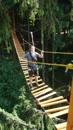 Lanové centrum Černá v Pošumaví